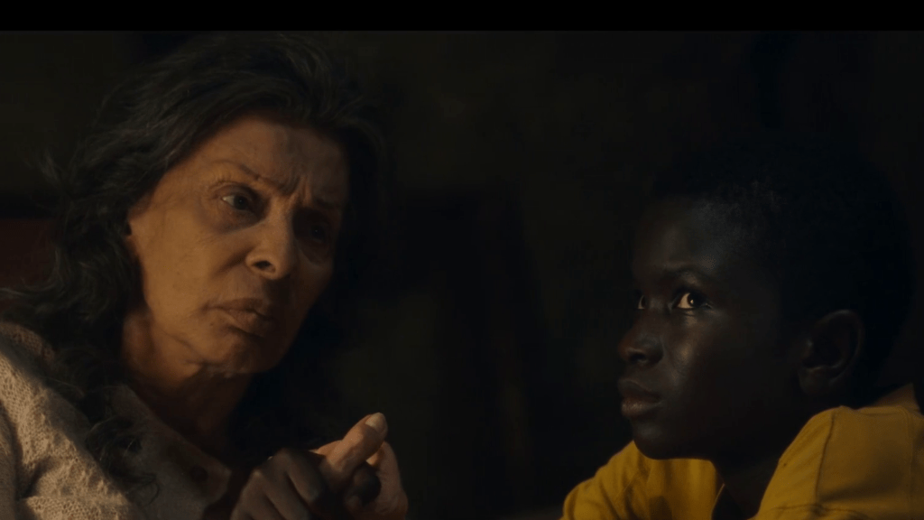 sophia loren e ibrahima gueye - madame rosa e momò nel film del 2020